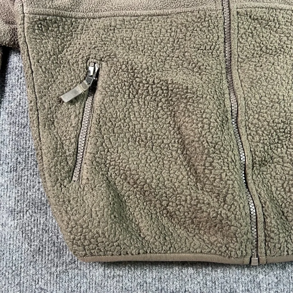 Patagonia Kids XL 14 Brown Sherpa Fleece Full Zip Jacket Winter Travel 65170